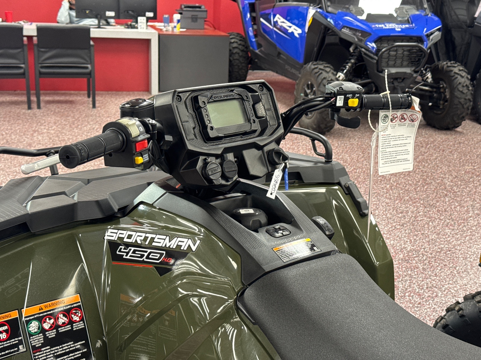 2026 POLARIS SPORTSMAN 450 H.O. SAGE GREEN Base