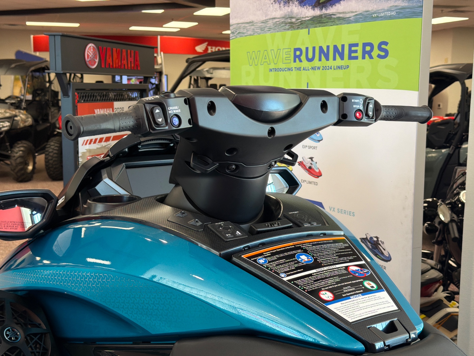2026 YAMAHA FX CRUISER SVHO w/AUDIO (LAGOON BLUE)