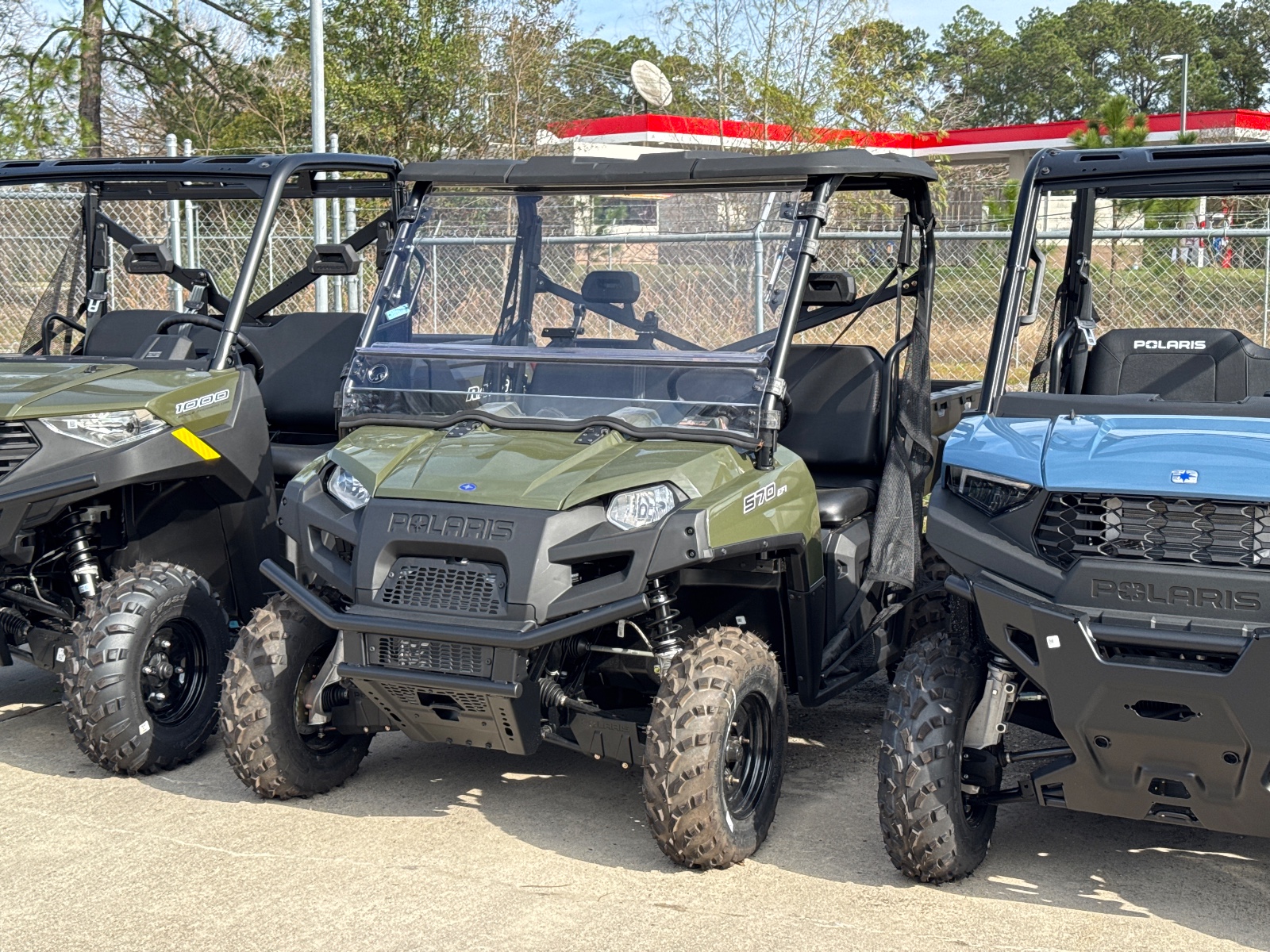 2025 POLARIS RANGER 570 FULL-SIZE - SAGE GREEN Base