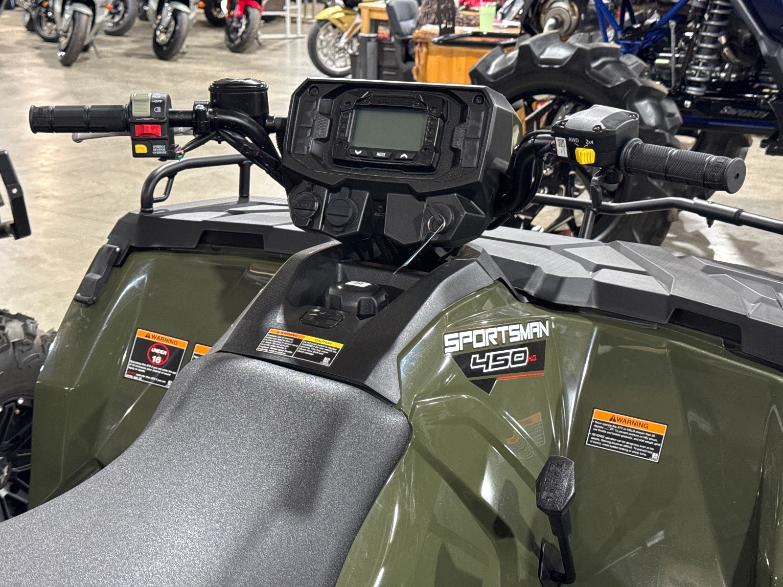 2025 POLARIS SPORTSMAN 450 H.O. EPS - SAGE GREEN