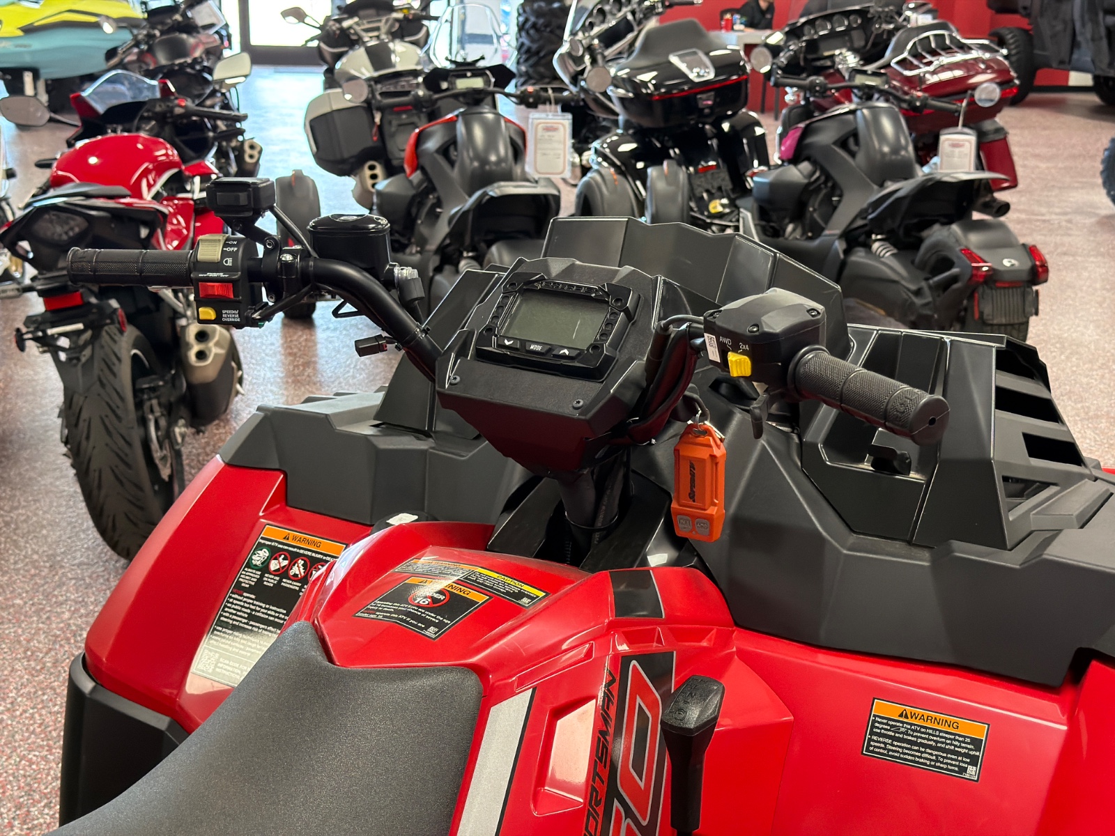 2026 POLARIS SPORTSMAN 850 MUD EDITION FURY RED Mud Edition