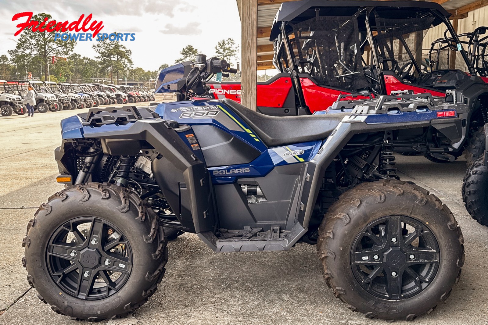 2026 POLARIS SPORTSMAN 850 PREMIUM SPRINGFIELD BLUE Premium