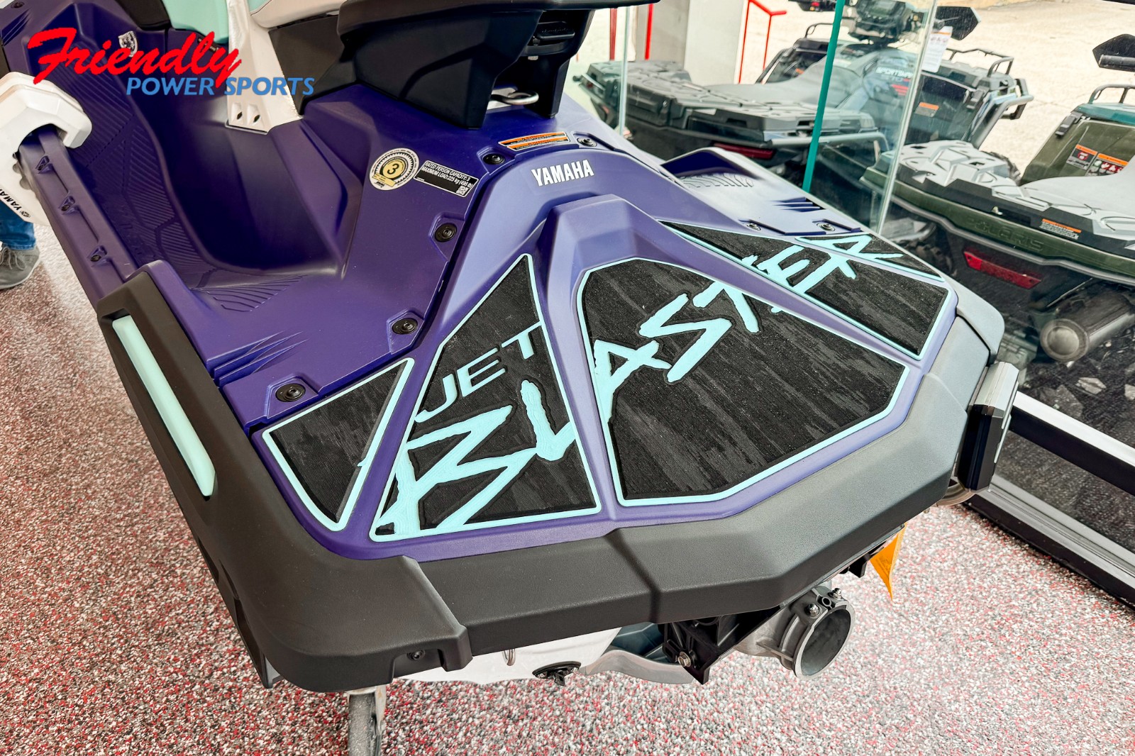 2025 YAMAHA JETBLASTER LTD 3-PURPLE/WHITE