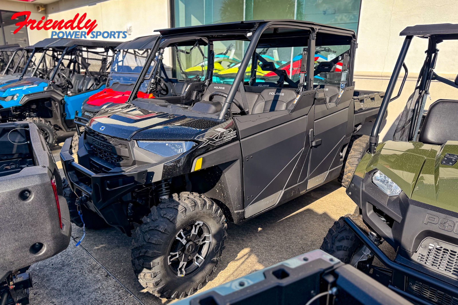 2026 POLARIS RANGER CREW XP 1000 TEXAS BLACK CRYSTAL Texas Edition