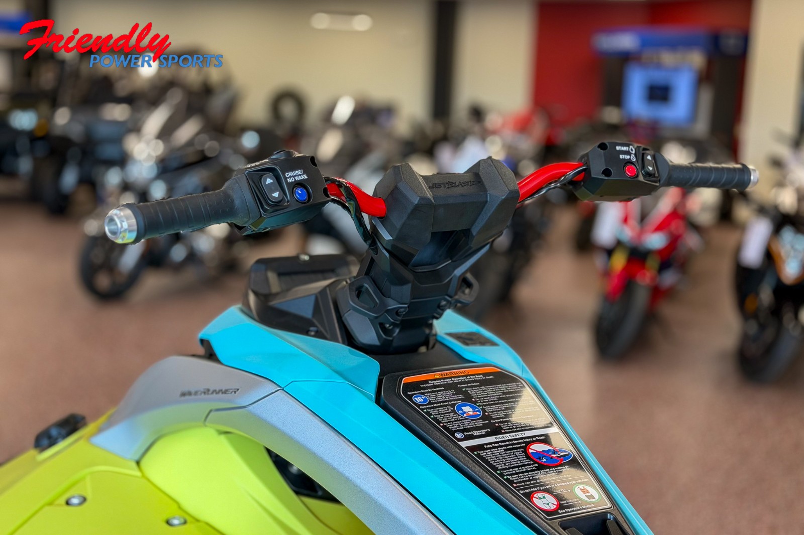 2025 YAMAHA JETBLASTER PRO 2-LUNAR YELLOW/MINT