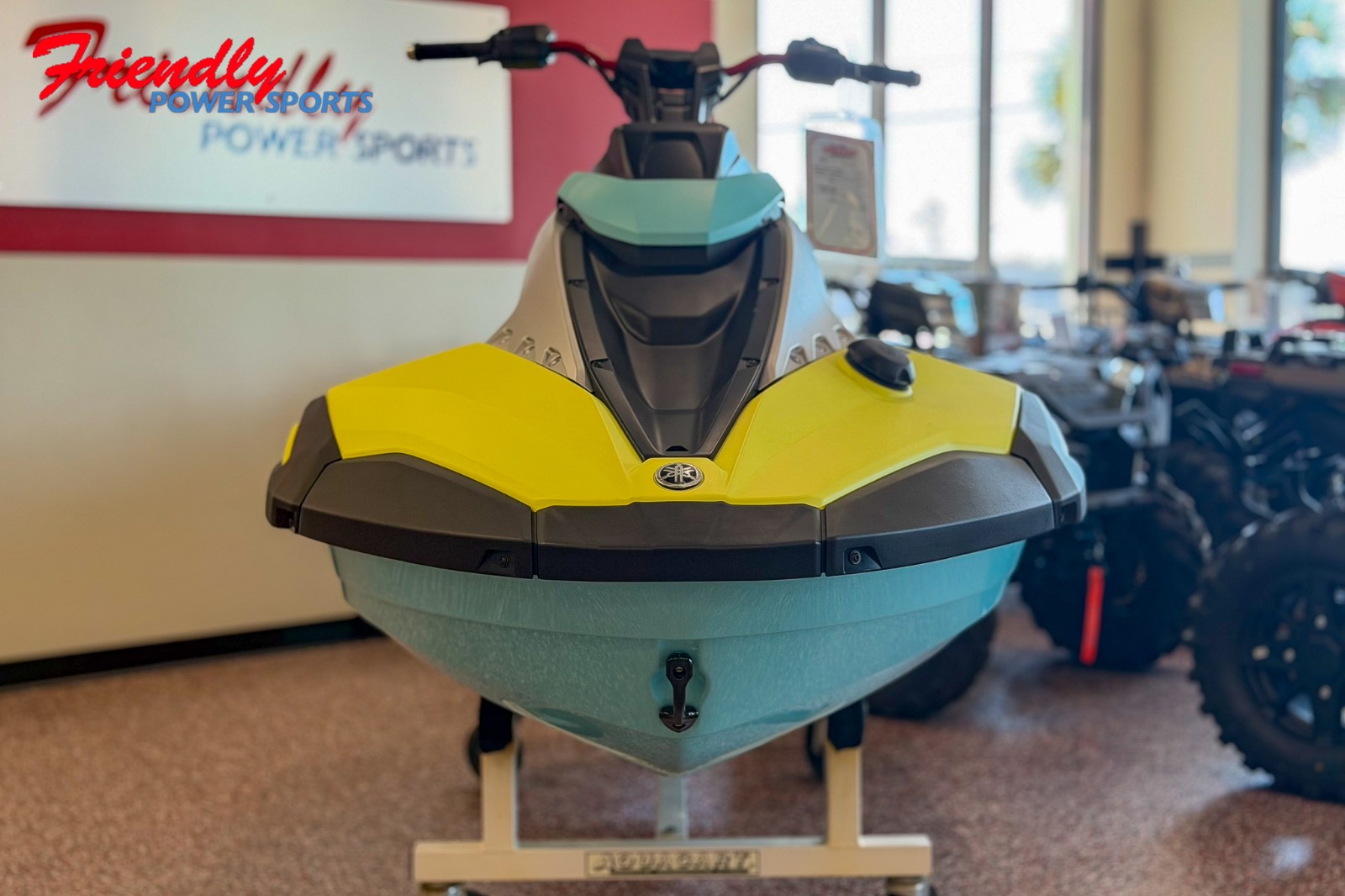 2025 YAMAHA JETBLASTER PRO 2-LUNAR YELLOW/MINT