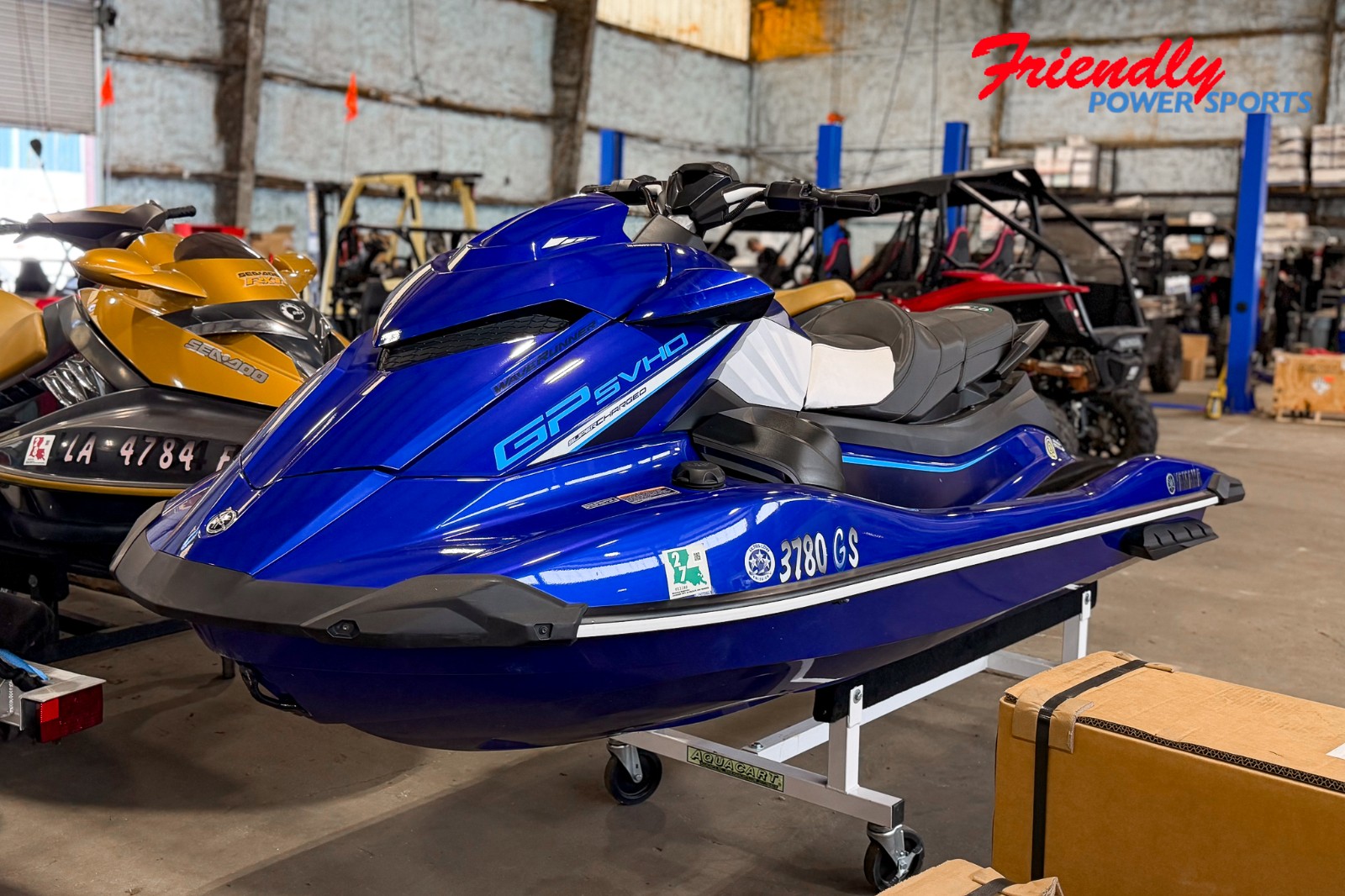 2024 YAMAHA GP SVHO W/AUDIO-RACING BLUE