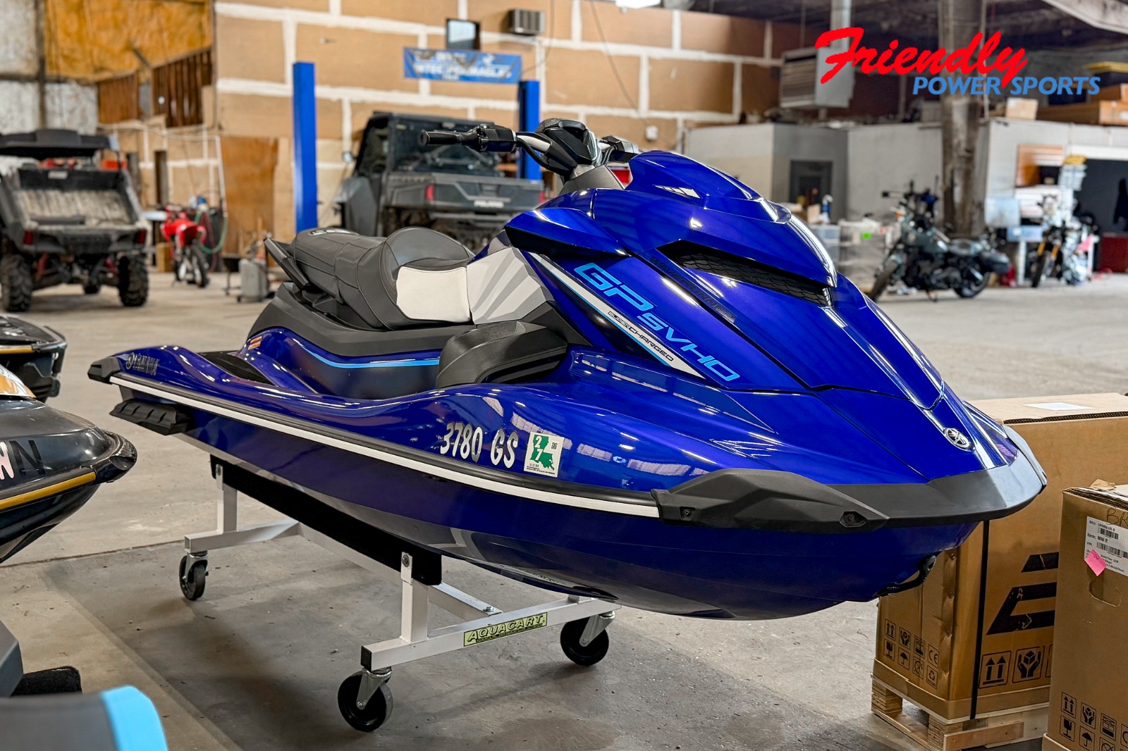2024 YAMAHA GP SVHO W/AUDIO-RACING BLUE