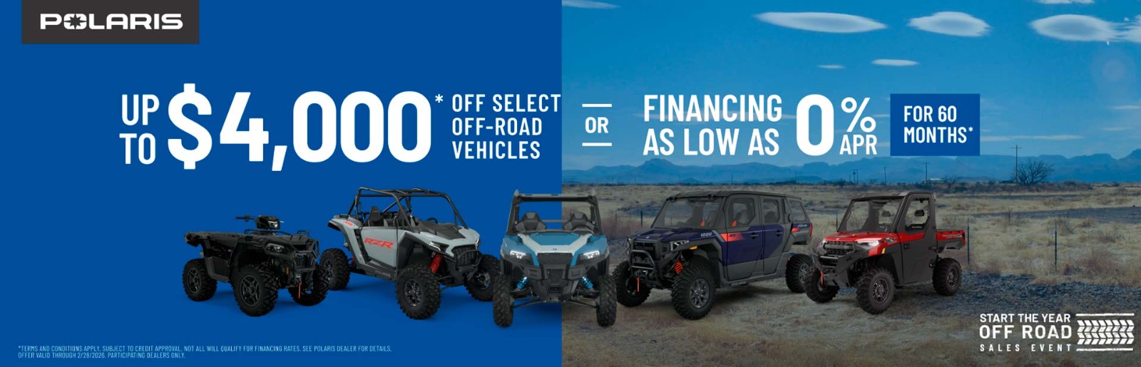 POLARIS START THE YEAR OFF RIGHT