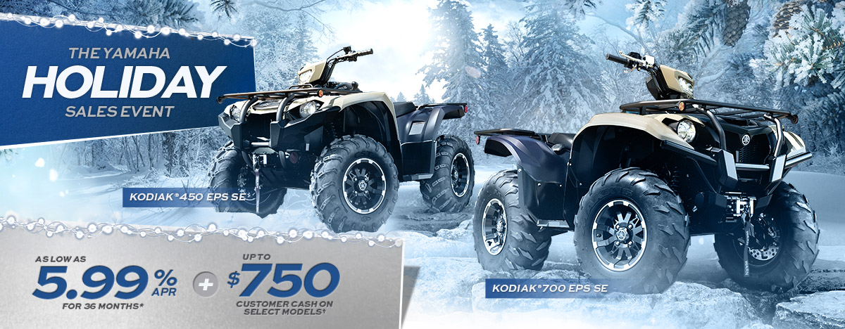 YAMAHA HOLIDAY SALES EVENT