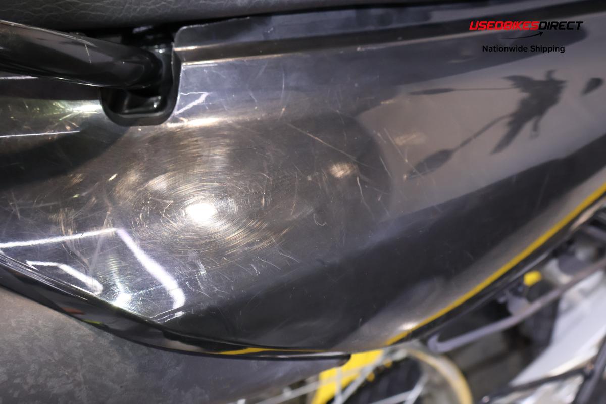 Scratches on plastics