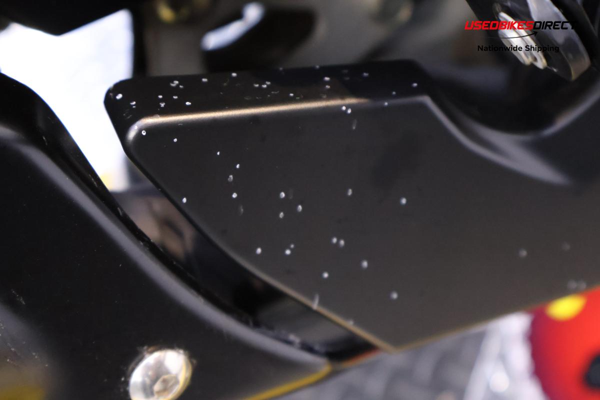 white paint spots on farings