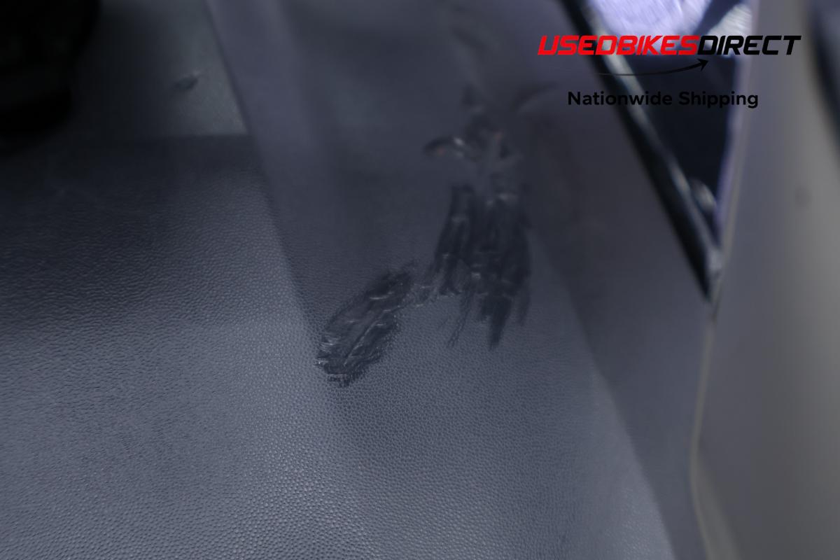scratches on gas cap cover