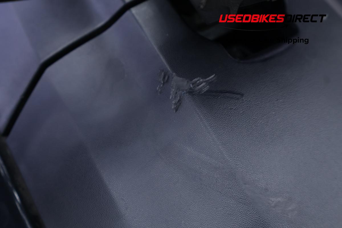 scratches on gas cap cover