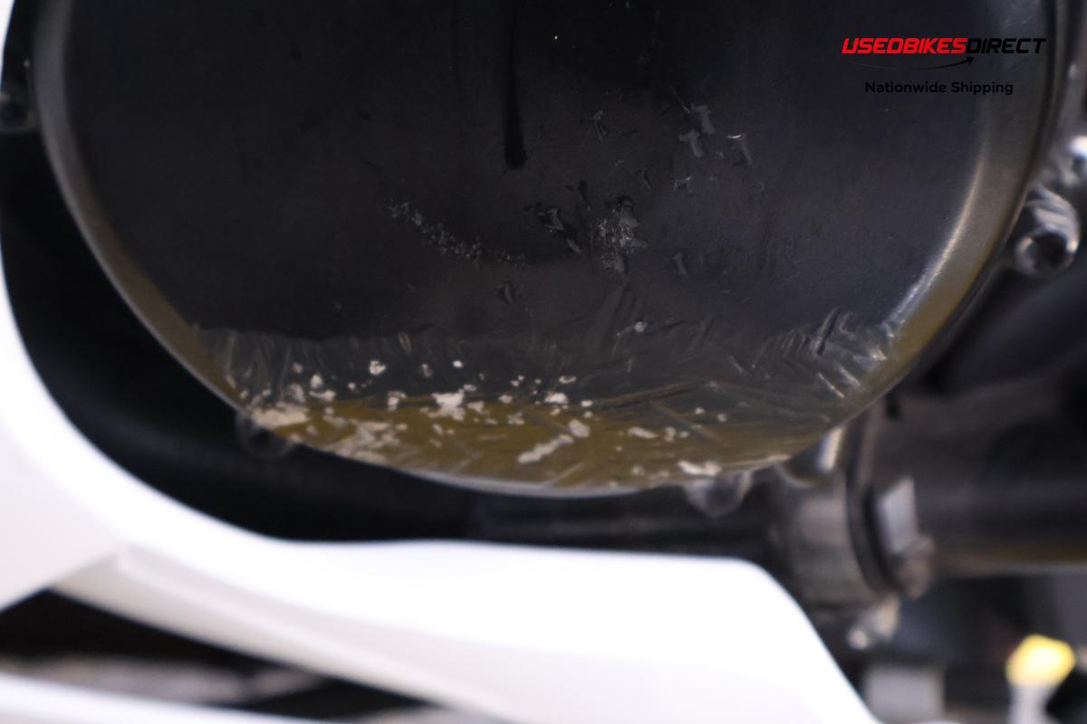 road rash on cover and brake pedal