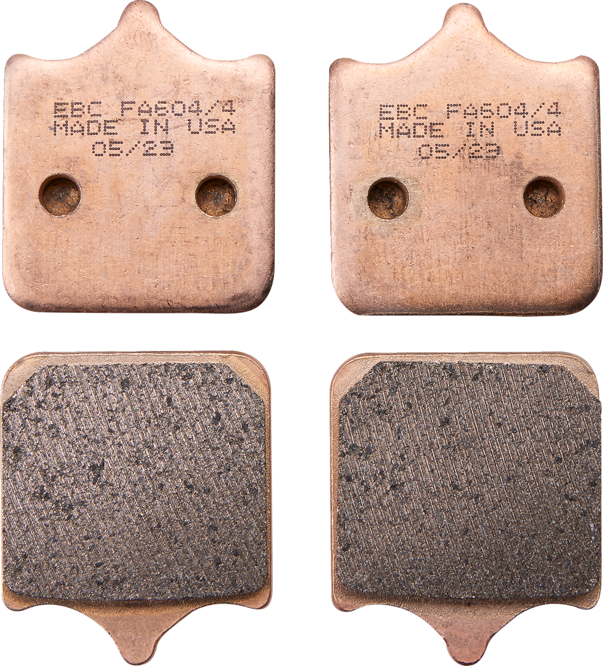 EBC Double-H Sintered Front Brake Pads - FA604/4HH - BMW S1000RR '10-'18 - 4 Pad Set