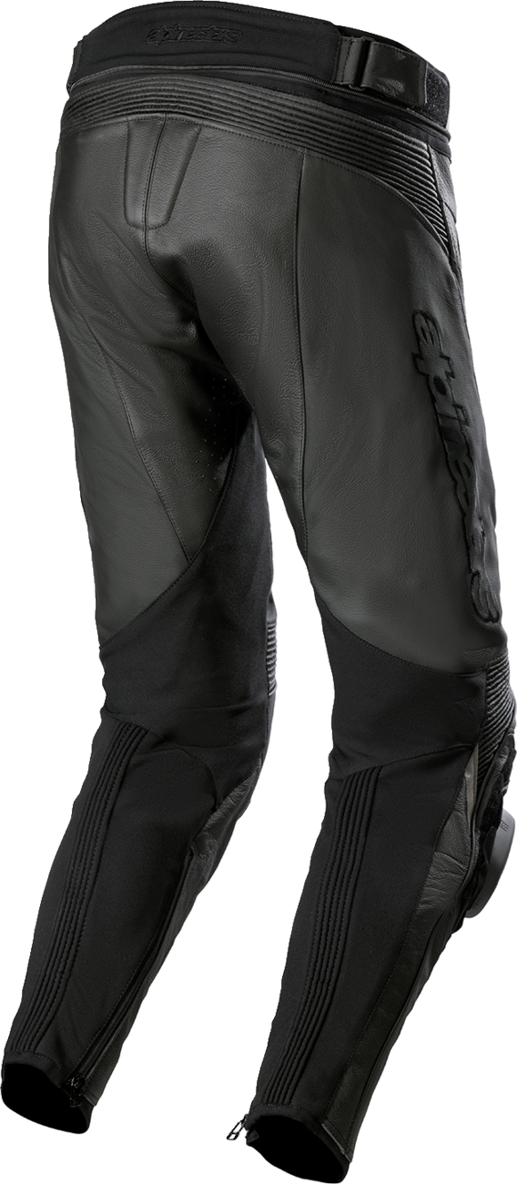 Alpinestars Missile V3 Airflow Leather Pants - Black/Black