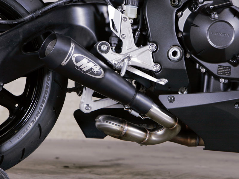 M4 GP BLACK SLIP ON - CBR1000RR 08-16