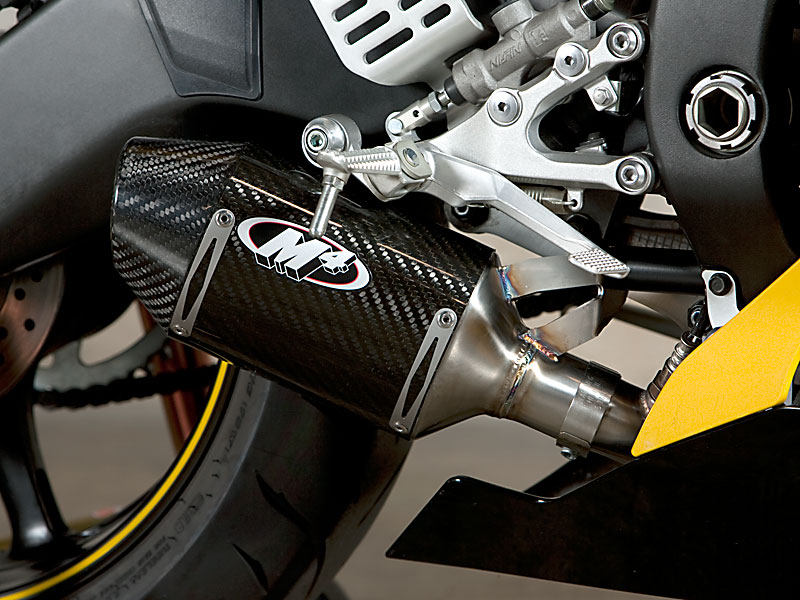 M4 STREET SLAYER CARBON S/O W/MUFFLER BOX ELIMINATOR R6 06-20