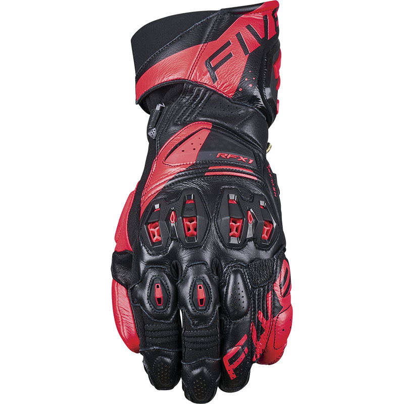 FIVE GLOVES - RFX1 EVO - Black/Flou Red