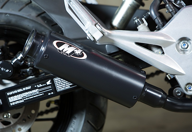 M4 BLACK FULL SYSTEM - HONDA GROM 125 '13-20