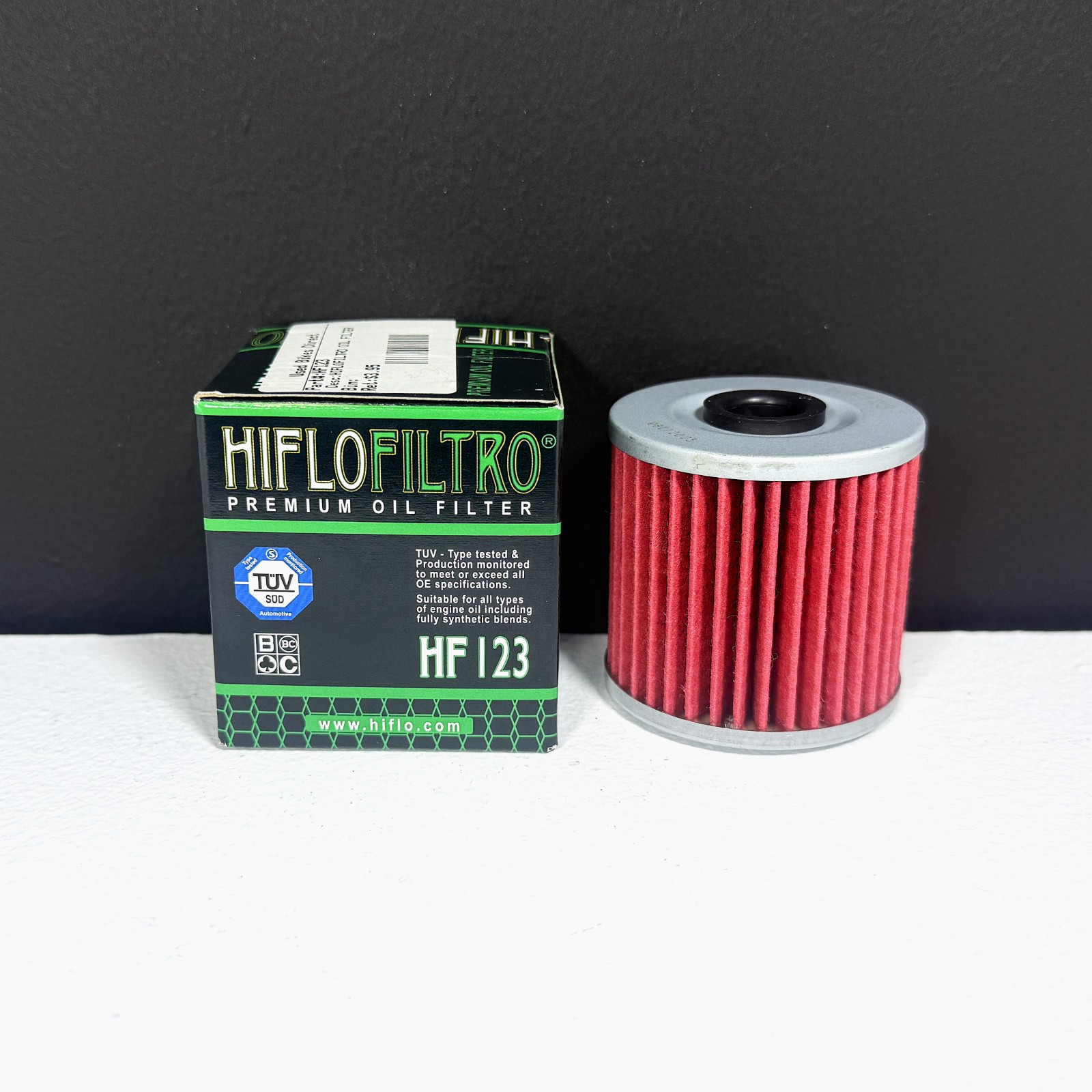 Hiflofiltro HF123 Oil Filter - Kawasaki