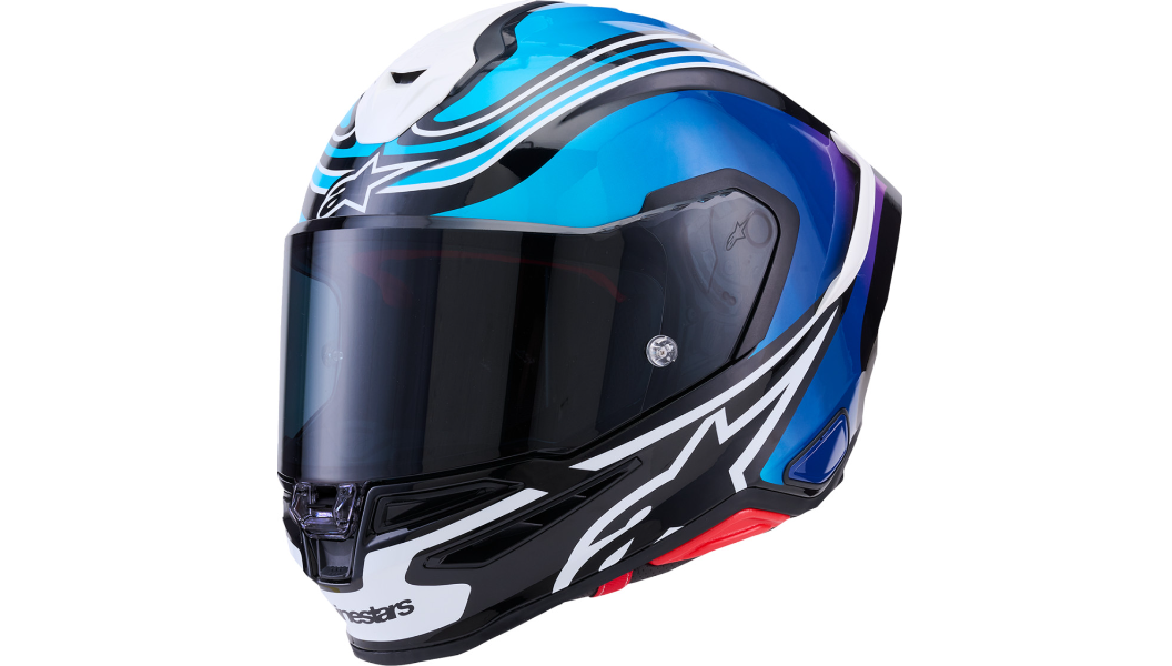 Supertech R7 - Zeal - Gloss Black/Blue/Pink Fluo/White