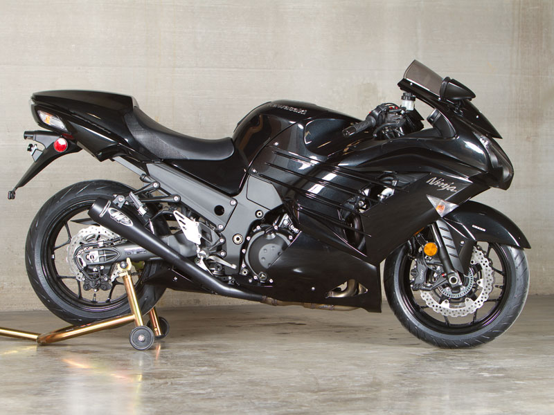 M4 RETRO-DRAG BLACK S/O NINJA ZX-14 12-25