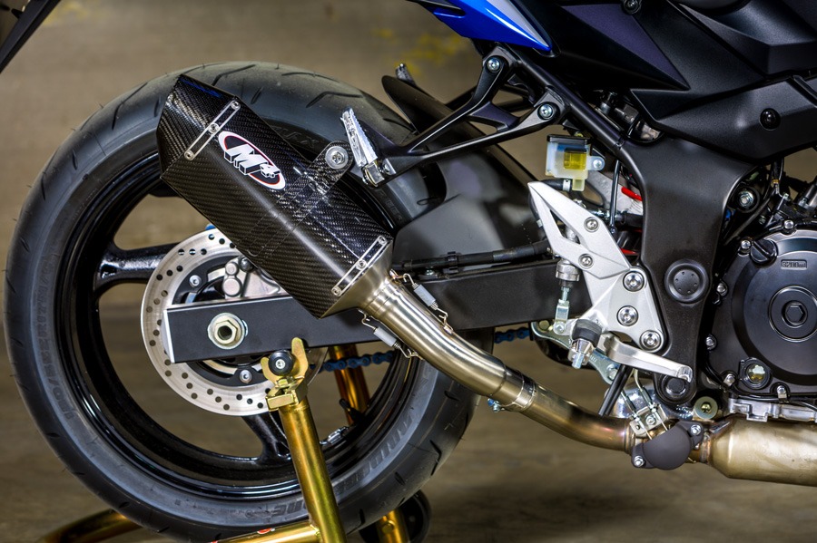 M4 MC36 CARBON SLIP ON - GSX-S750