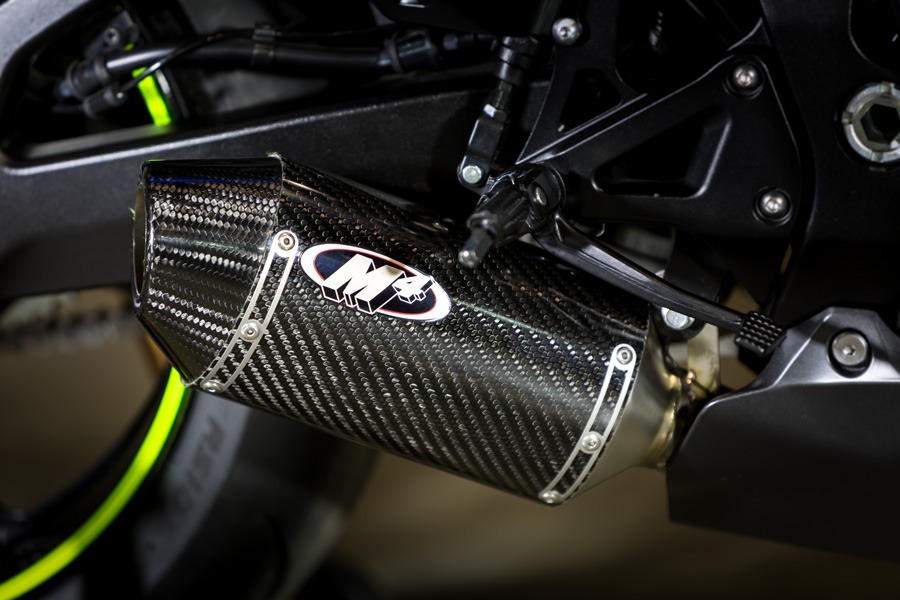M4 STREET SLAYER TITANIUM F/S CARBON CAN GSXR1000 17-25