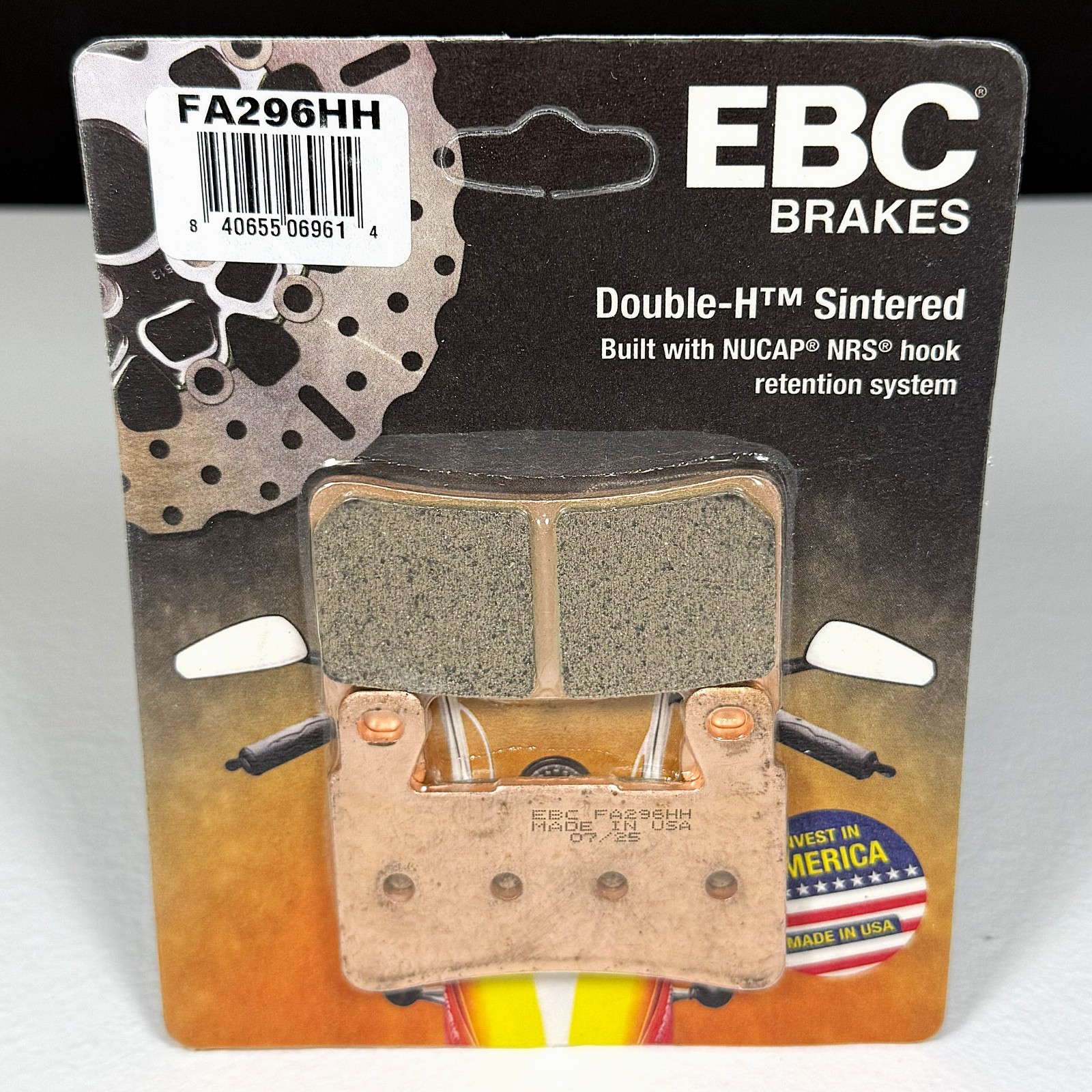 EBC Double-H Sintered Brake Pads - FA296HH