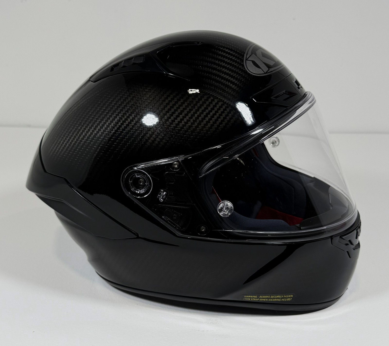 KYT NZ-Race Helmet --- Glossy Carbon