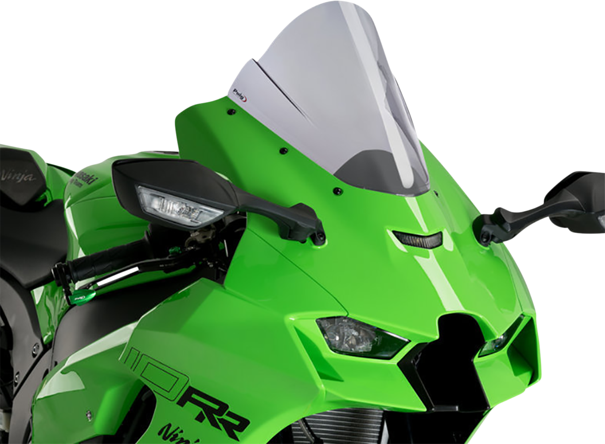 Puig Z-Racing LIGHT SMOKE Windscreen Kawasaki ZX-10R '21-Current