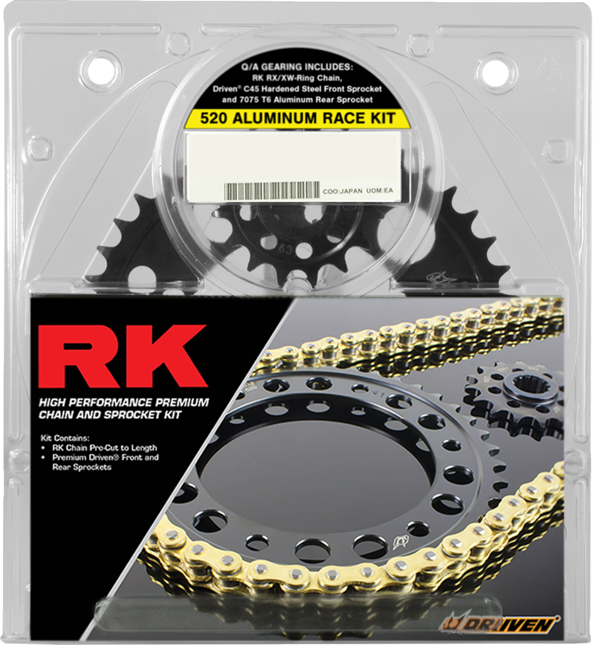 '520 Aluminum Race' Chain & Sprocket Kit (Honda CBR600RR '07-26)