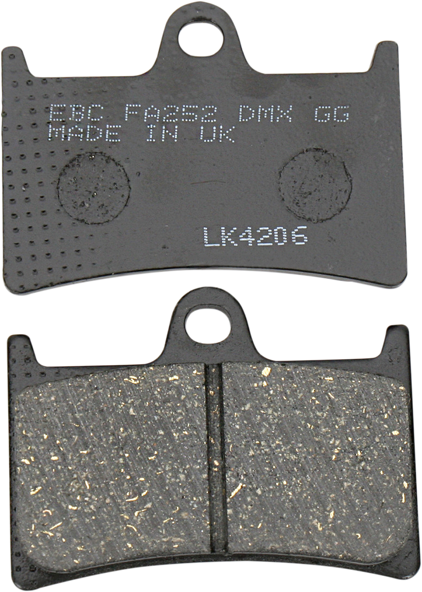EBC FA252 Organic Front Brake Pads - Yamaha YZF-R7 '22-24