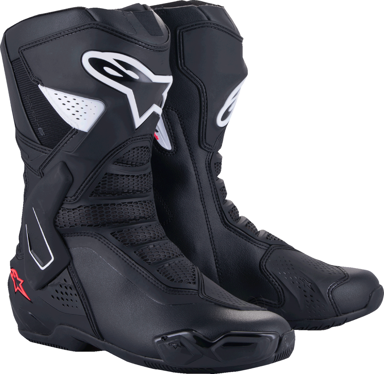 Alpinestars Stella SMX-6 V3 Boots - Black/White/Diva Pink