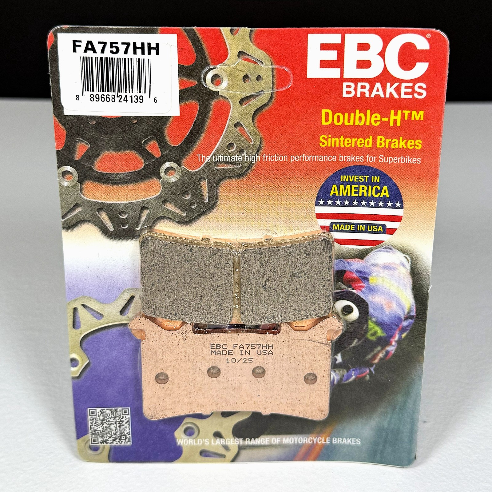 EBC Double-H Sintered Brake Pads - FA757HH