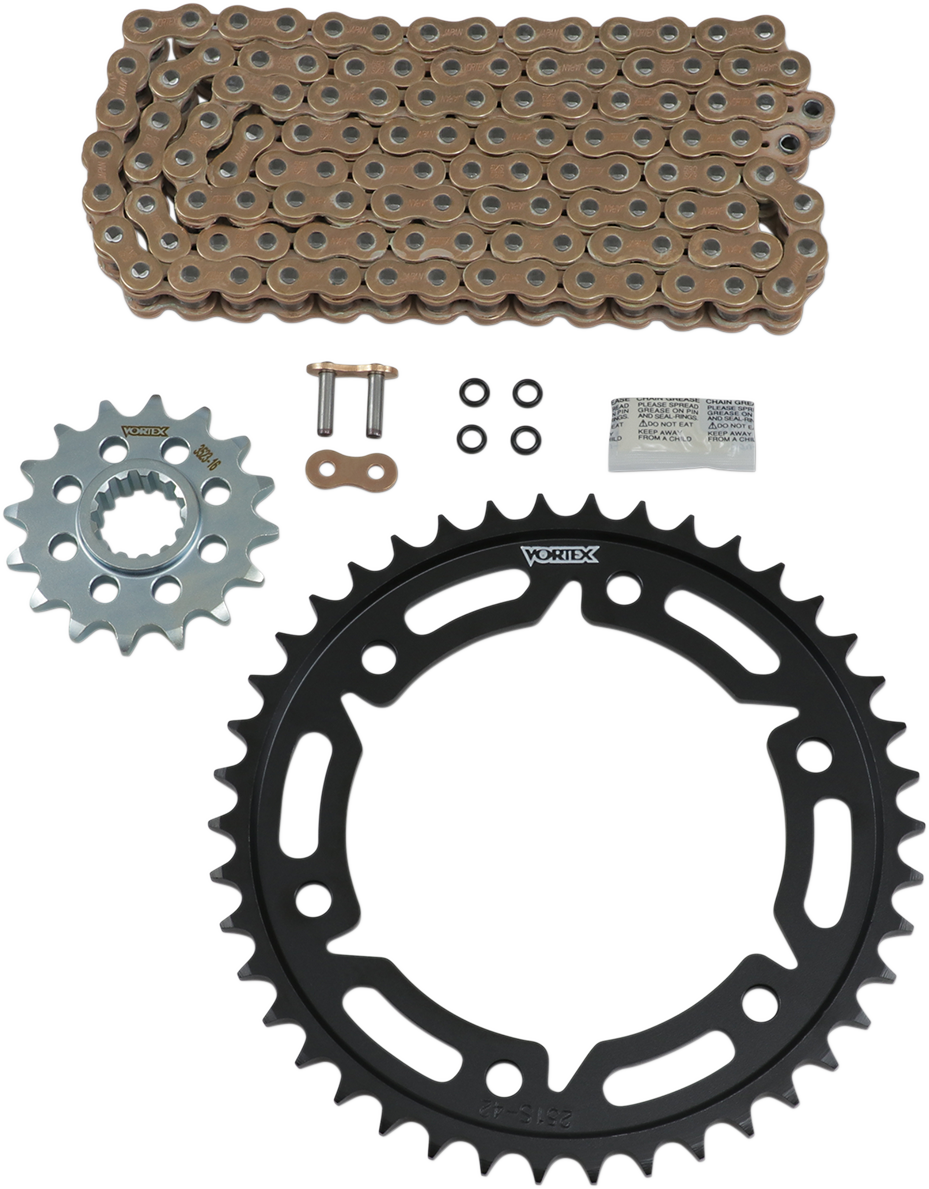 Vortex Chain and Sprocket Kit (Honda CBR1000RR '06-16)