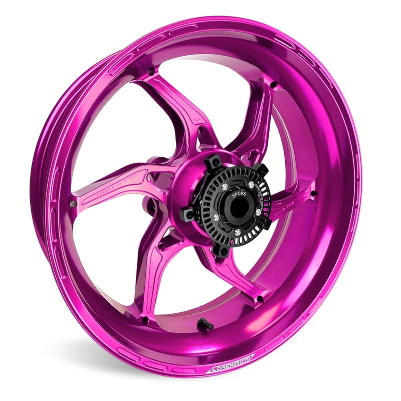 Apex-6 Forged Wheel Set - Gloss Pink - Yamaha R1 / R1S / R1M '15-26
