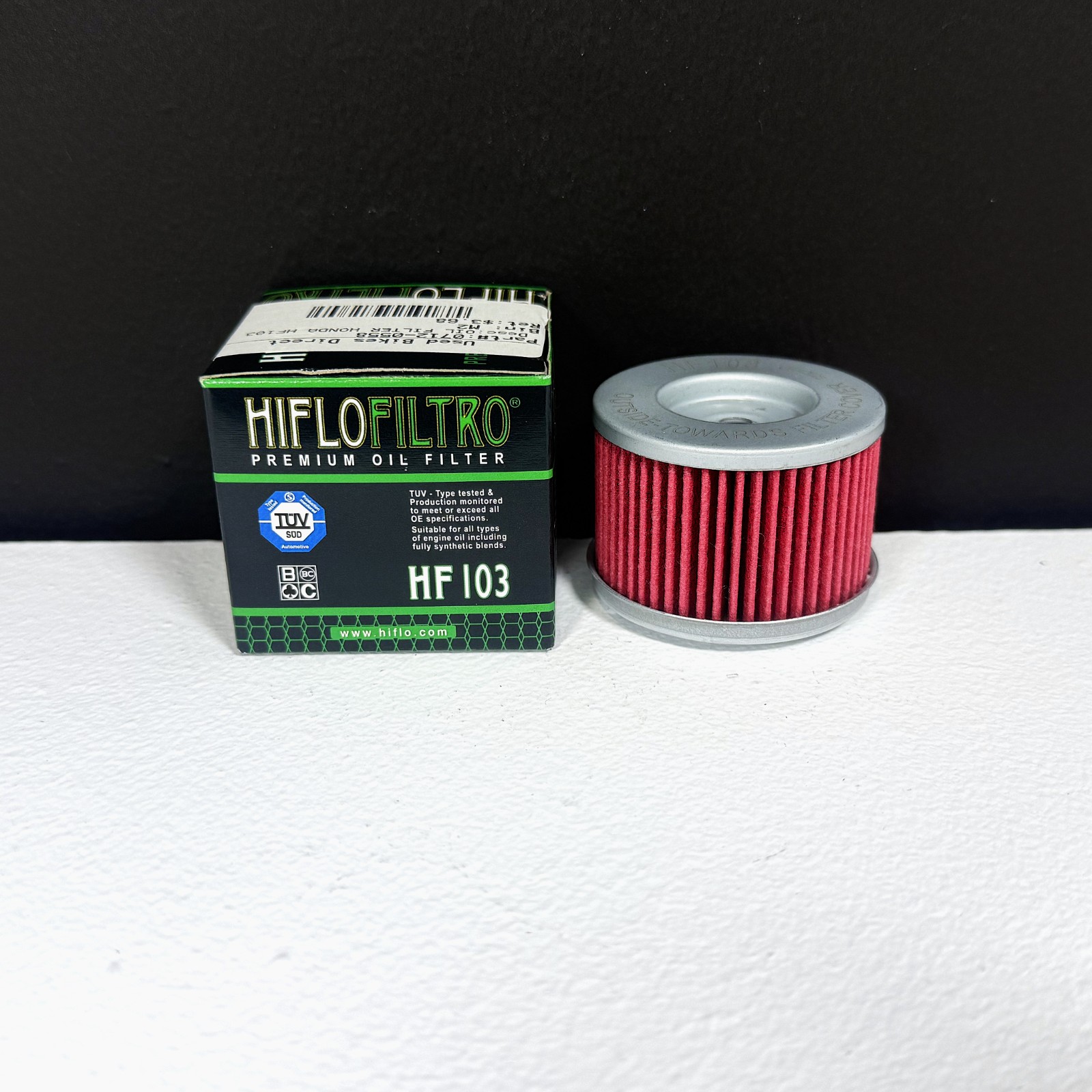 Hiflofiltro HF103 Oil Filter - Honda
