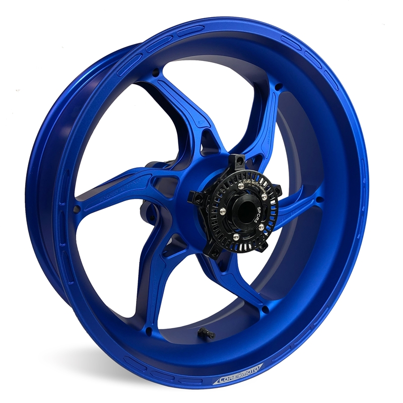 Apex-6 Forged Wheel Set - Satin Blue - Yamaha R1 / R1S / R1M '15-26