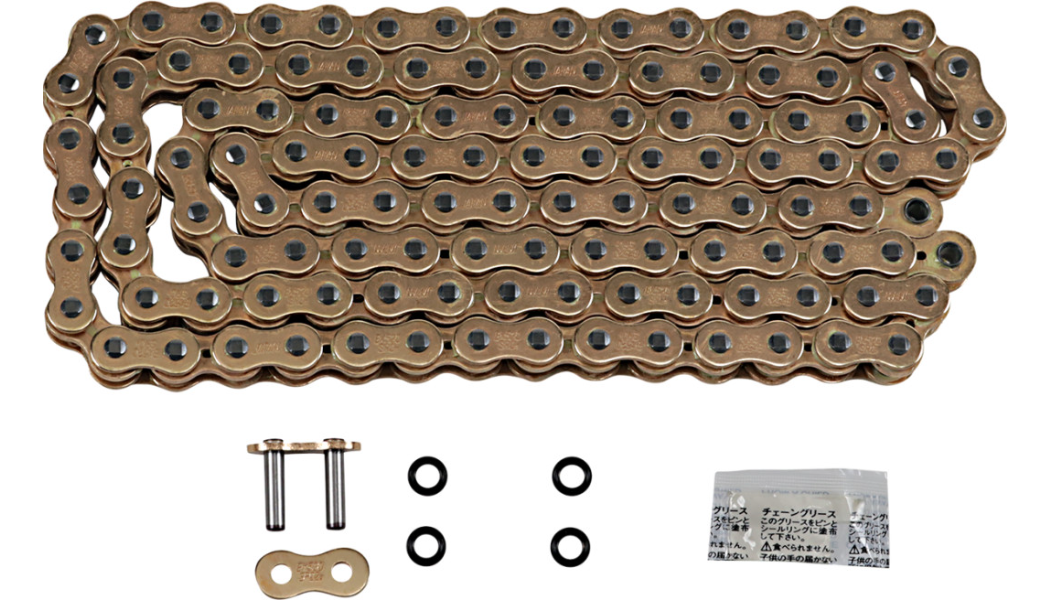 EK 520 SRO6 Series - Rivet Chain - 120 Links - Gold