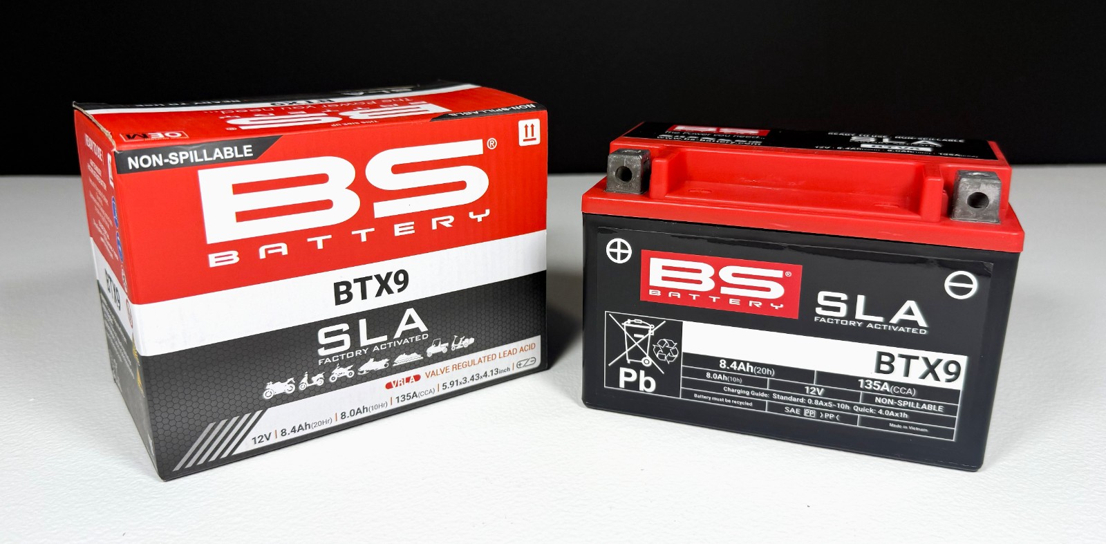 BS Battery AGM - BTX9