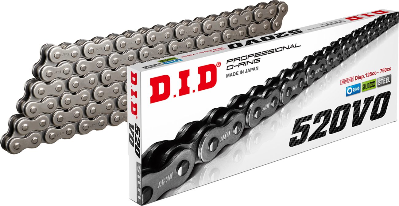 D.I.D 520VO Pro V O-Ring Drive Chain - 120 Links