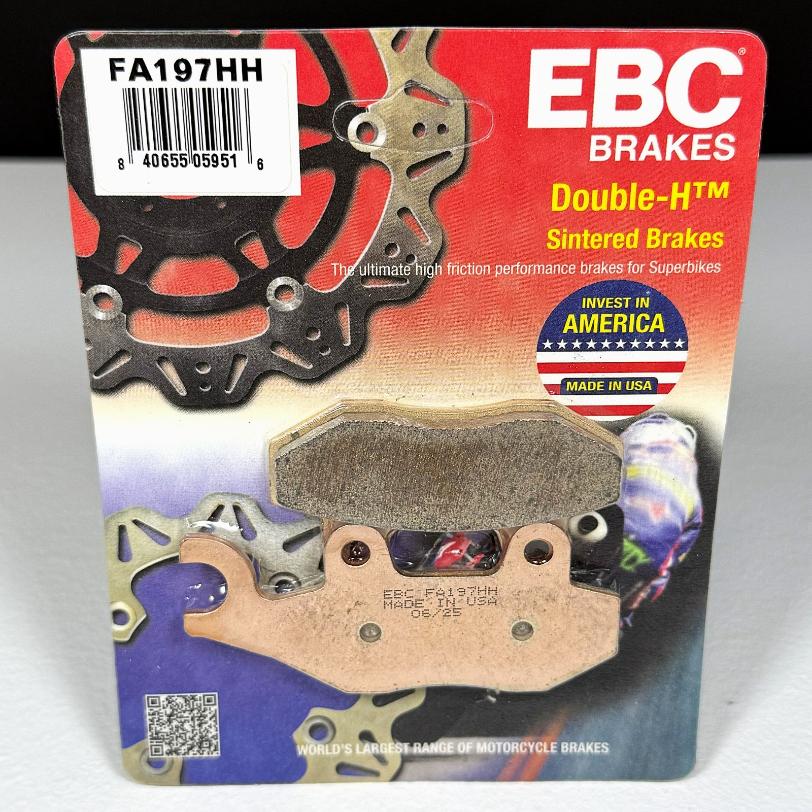 EBC Double-H Sintered Brake Pads - FA197HH