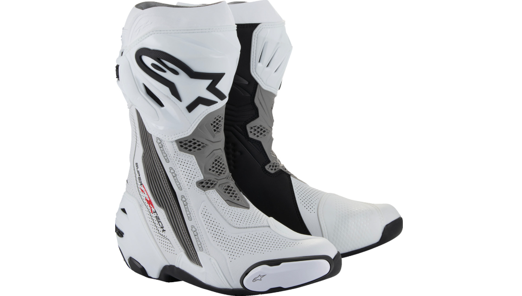 Alpinestars Supertech R Boots - White/Gray/Black