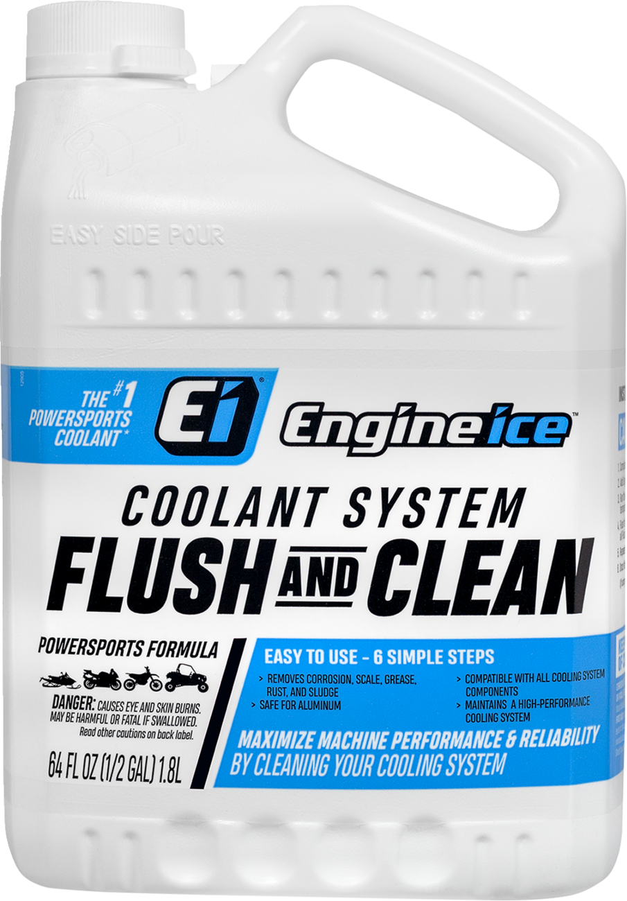 Engine Ice Coolant System Flush and Clean - 1/2 Gallon