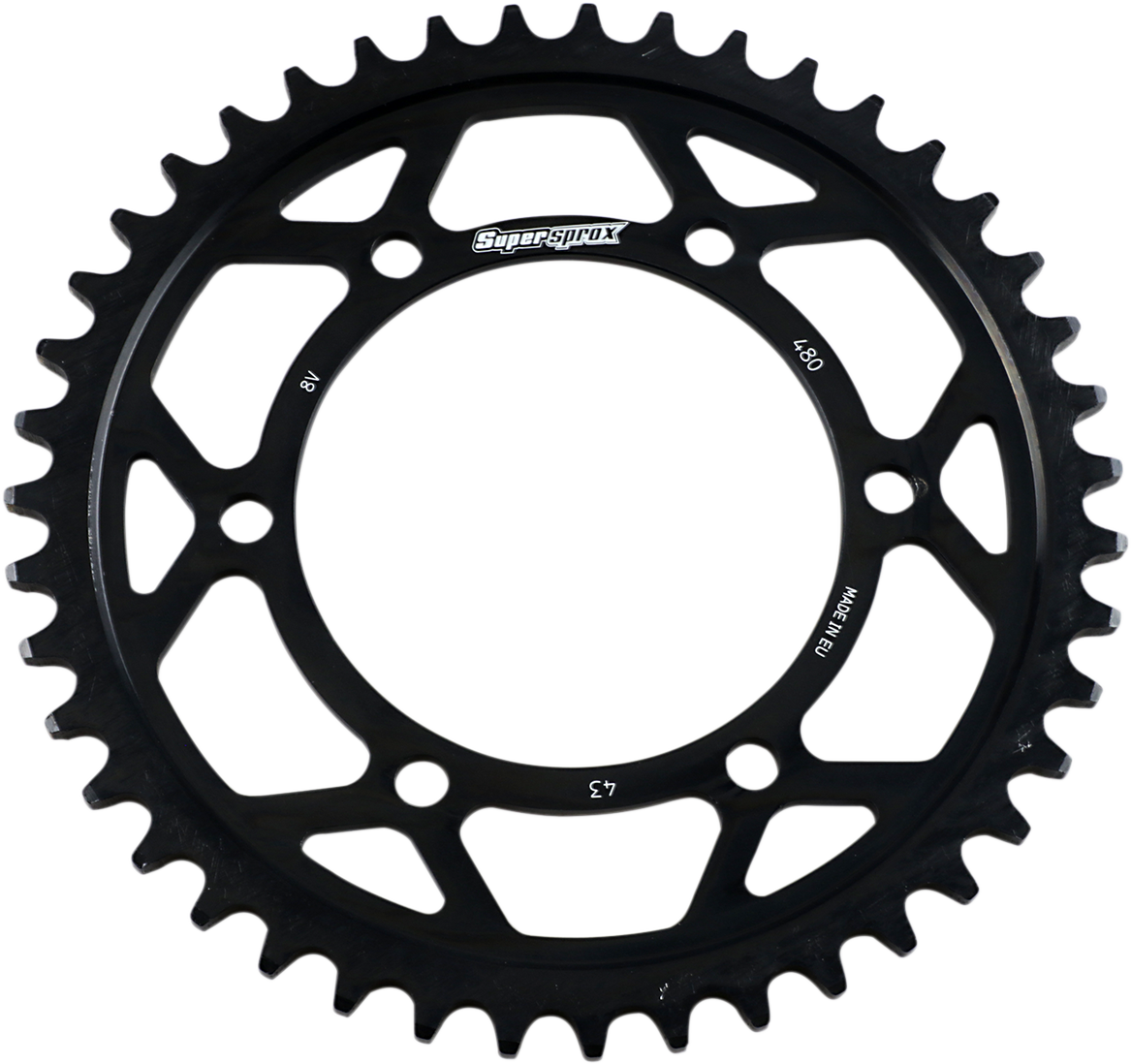 43T Steel Rear Sprocket - 525 (Yamaha + Suzuki)