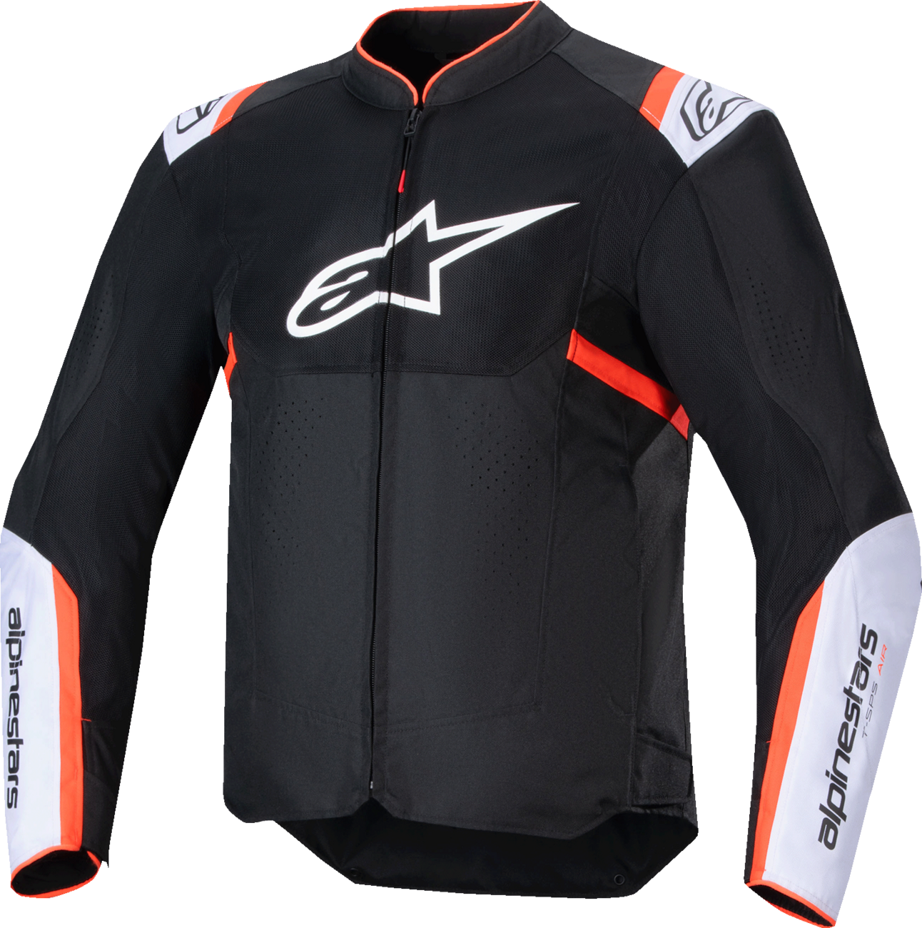 Alpinestars T-SPS Air V2 Jacket - Black/White/Red Fluo