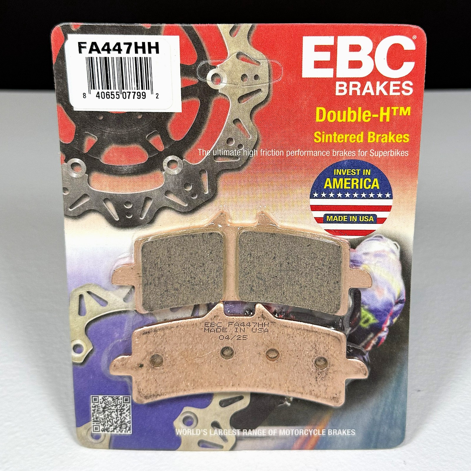 EBC Double-H Sintered Brake Pads - FA447HH